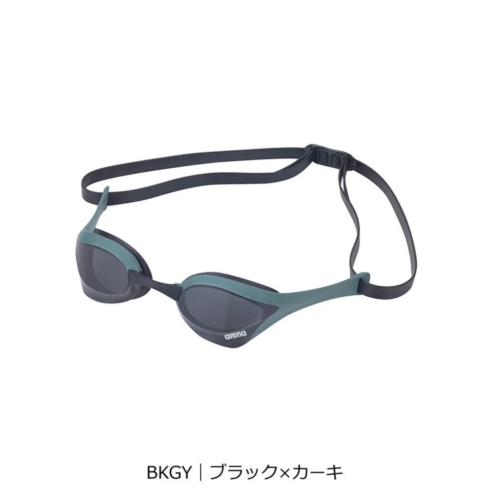 [해외] 아레나 코브라 울트라 레이싱 수경 물안경 스와이프 BKGY AS6SGG05U