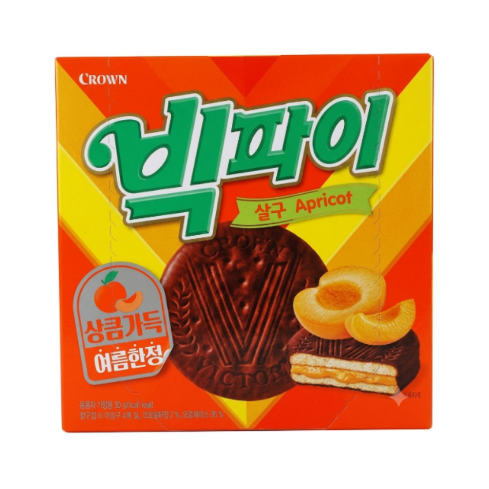 크라운 빅파이 살구 324g