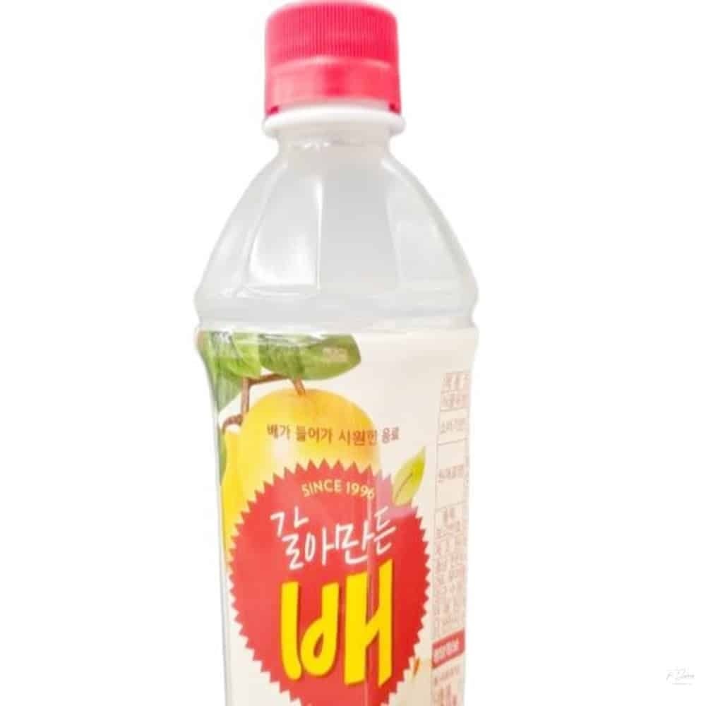 배음료 500ML 여름음료 과채음료 과일음료 편의점음료 (해태 갈아만든 배 500ml 음료수)