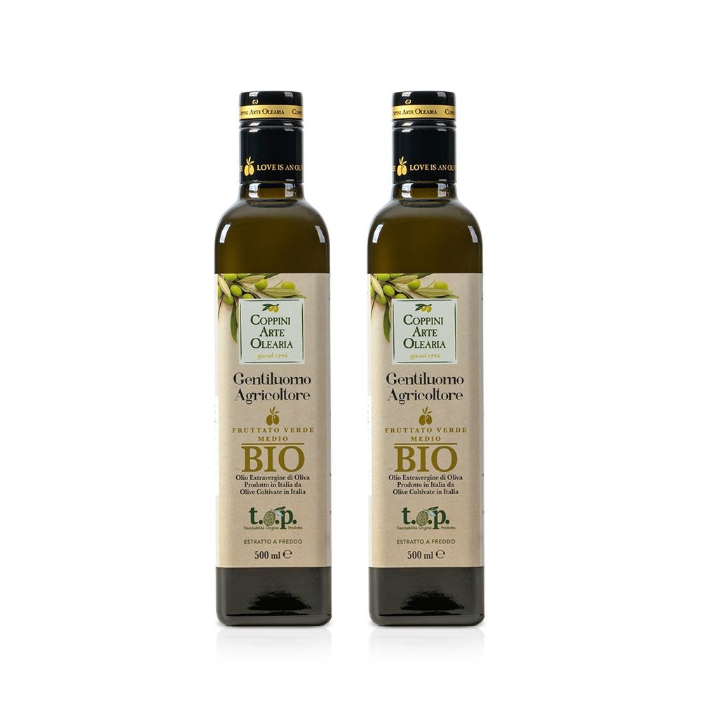 젠틸루오모 유기농 엑스트라 버진 올리브오일 500mL x 2개