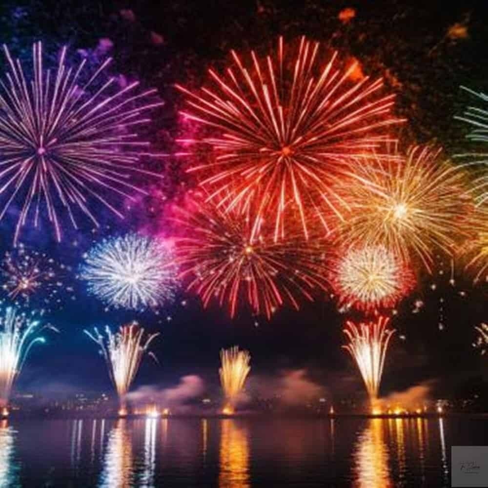블루 폭죽 10개 축포 불꽃놀이 축하폭죽 행사폭죽