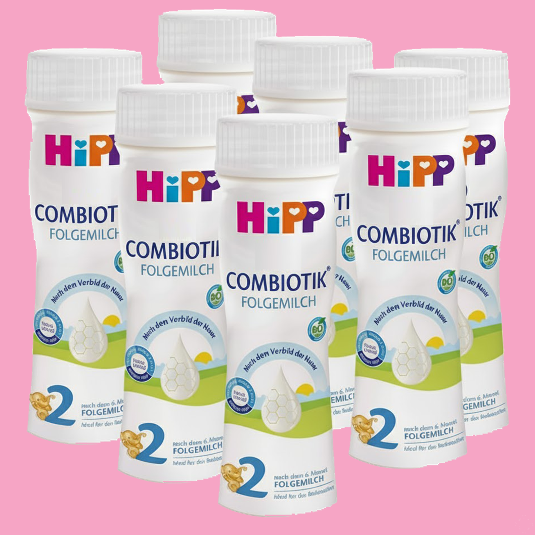 [해외] HIPP 힙 액상분유 2단계 6병x200ml 독일내수용