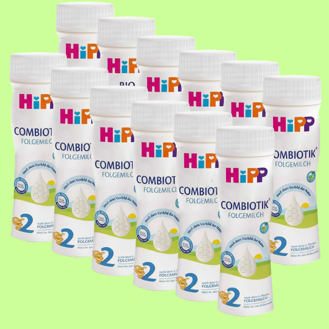 [해외] HIPP 힙 액상분유 2단계 12병x200ml 독일내수용