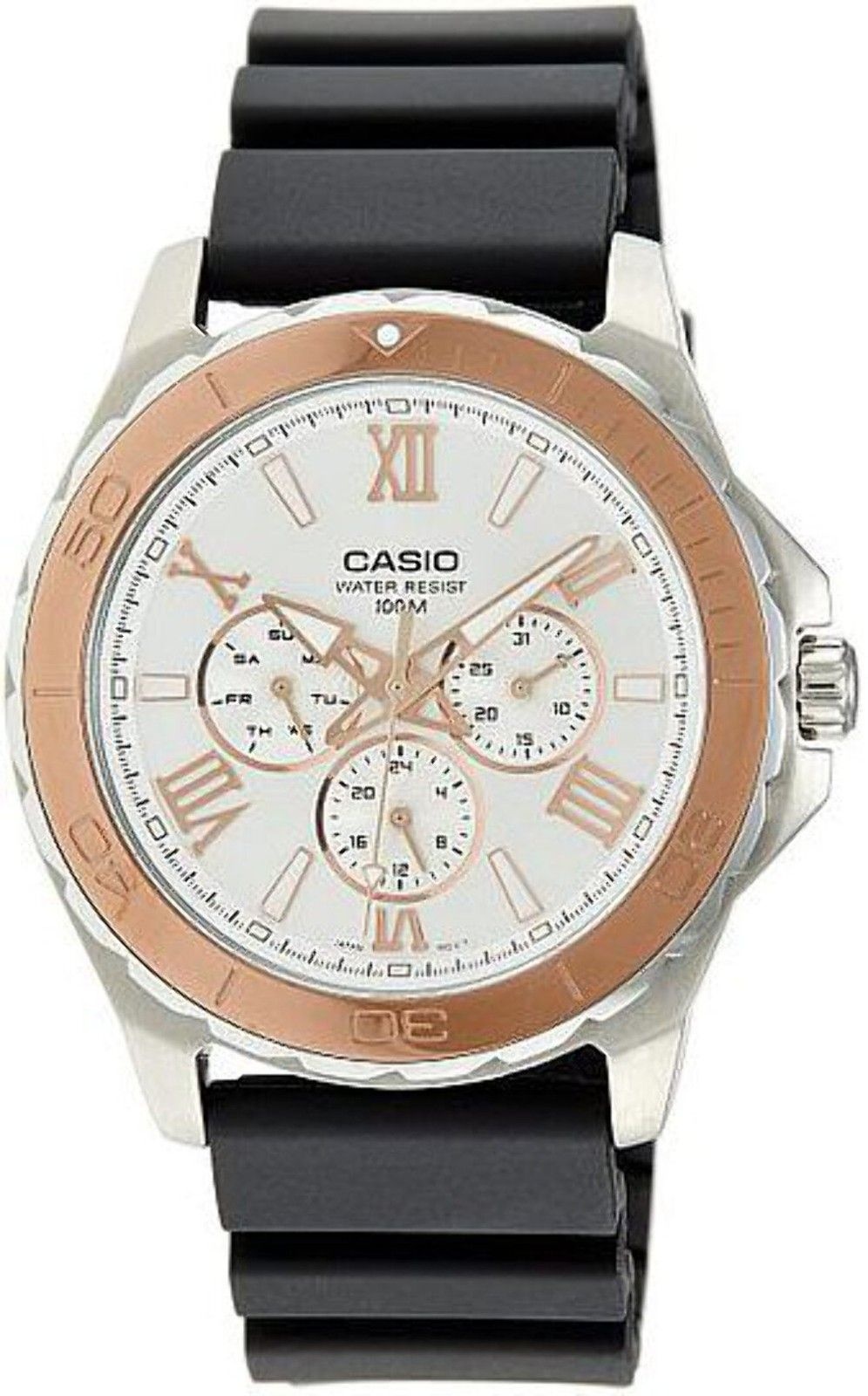 Casio [해외] 카시오 MTD1075-7A 남성용 엔타이저 다기능 스포츠 시계 MTD1075-7AV 599654
