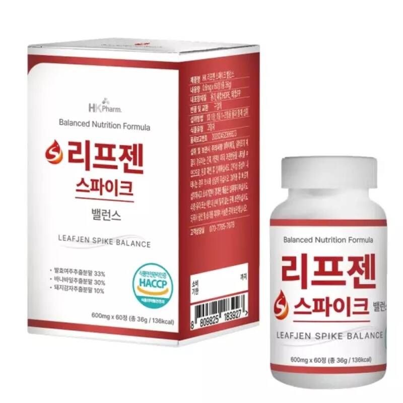 HK 니프젠 스파이크 밸런스 600mg 60정