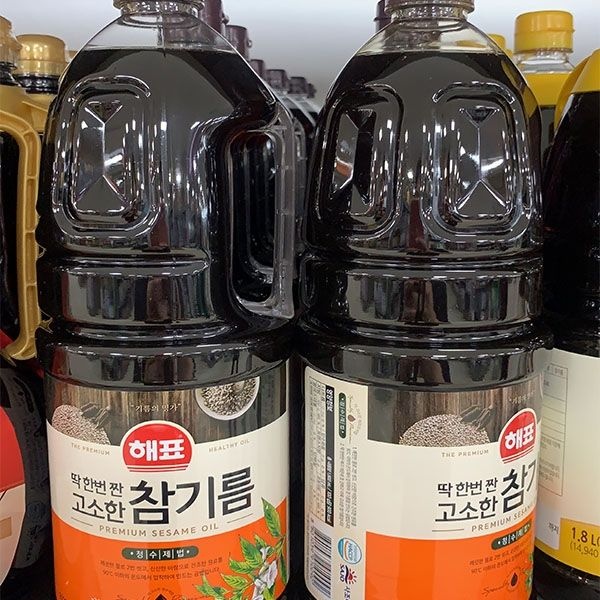해표 고소한 참기름 1.8L