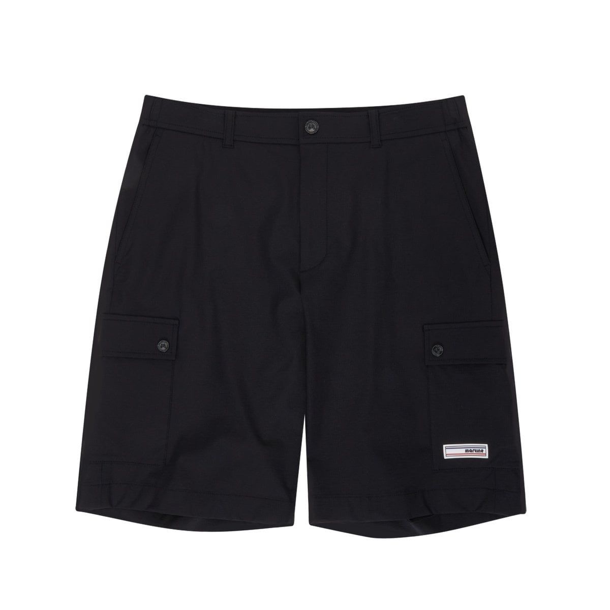마틴골프(MARTINE GOLF) [정상가 278000원]남성 포켓 포인트 반바지 블랙 (QM0DSL21039)