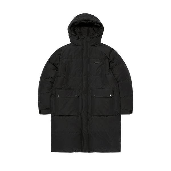 코닥 41900 에센셜 롱 스탠넥 다운 자켓 BLACK IVZ751