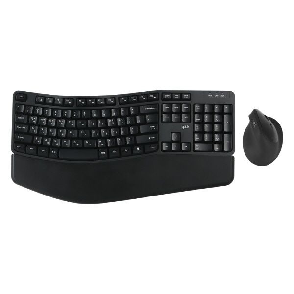 G-Clicker 무선 데스크탑 세트 지클릭커 오피스프로 에르고M EMK100 PLUS 블랙 4051675