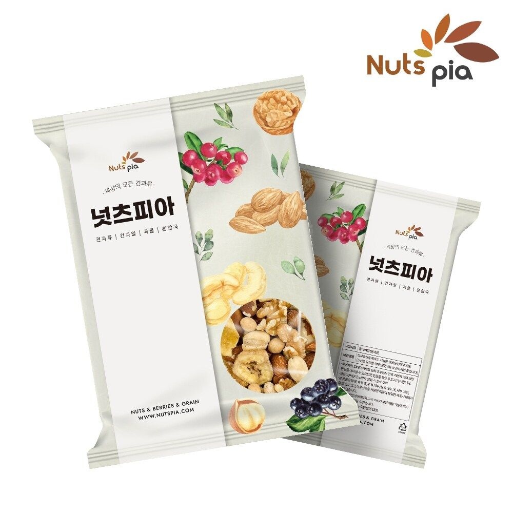[넛츠피아] 초이스너츠 1kg x 2봉 (리필형)