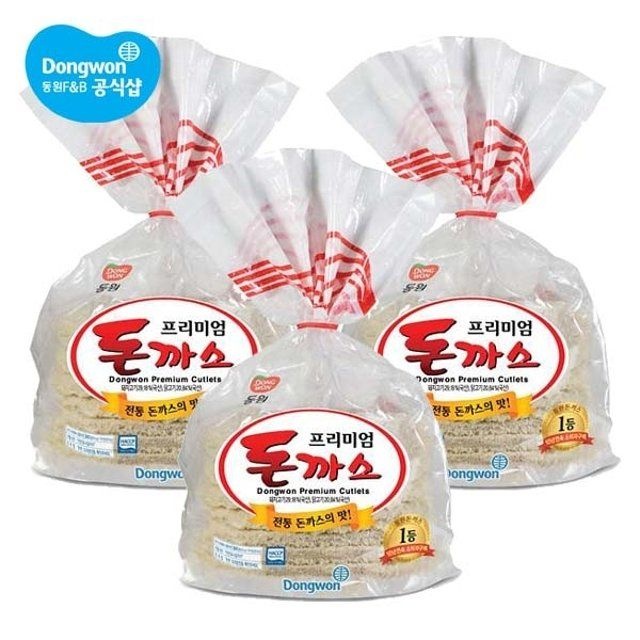 [G]프리미엄 돈까스 840g x 3봉/총2.52kg