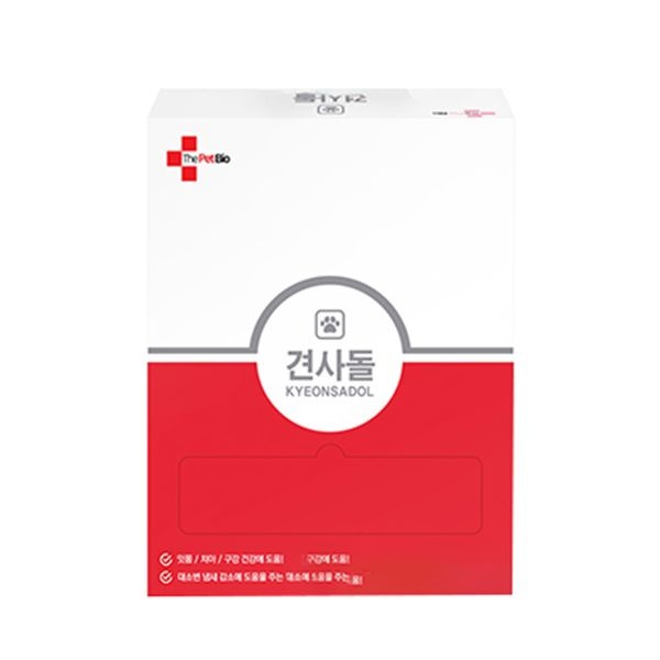 견사돌 덴탈껌 대용량 닭고기 영양제 개별포장 치석 잇몸 720g, 1박스