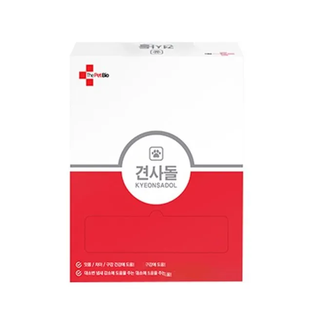 디펫바이오 견사돌 덴탈껌 대용량 닭고기 영양제 개별포장 치석 잇몸 720g, 1박스