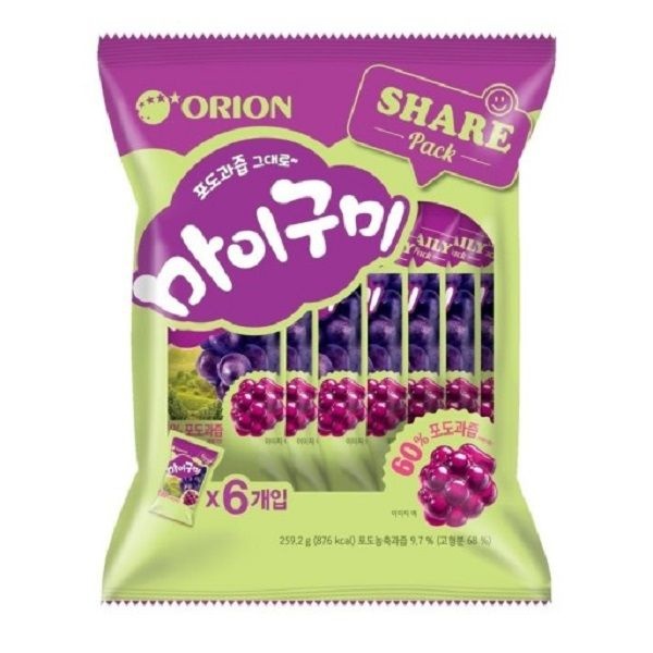 오리온 마이구미 포도 259g