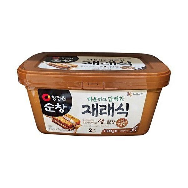 [프레쉬푸드]청정원 재래식 생된장 2kg+300g