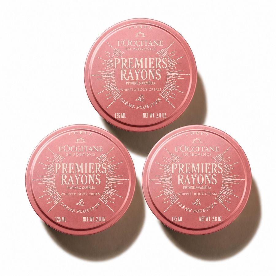 [해외] 록시땅 프리미에르 레이온 휘핑 보습 바디크림 125ml 3개 세트