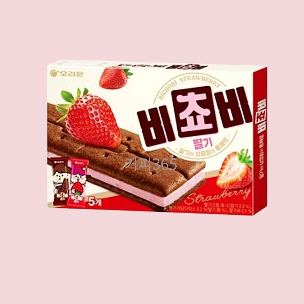 오리온 비쵸비 딸기 125g