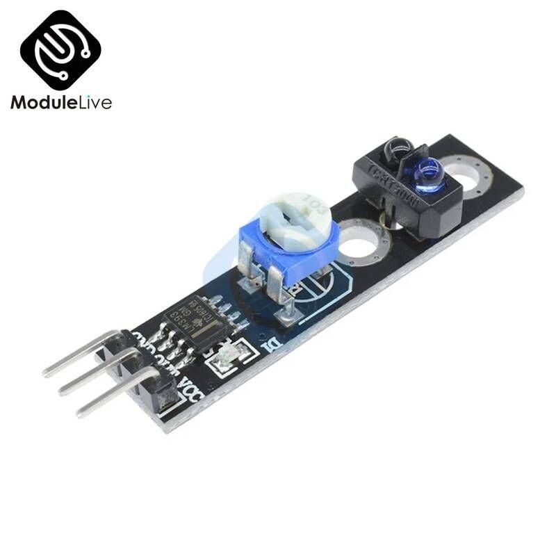 [해외] 압력 센서 sensor 10개 TCRT5000 적외선 반사 IR 스위치 보드 배리어 라인 추적 모듈 Arduino 스마트 카용 4Pin 3.3-5V