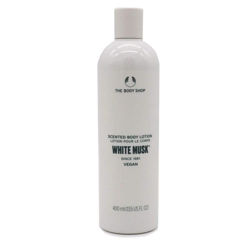 더바디샵 센티드 바디로션 화이트 머스크 400ml/바디케어/바디모이스춰라이저