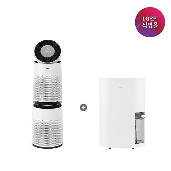 LG 퓨리케어 AI 공기청정기+제습기  AS305DWWA+DQ214MWGA