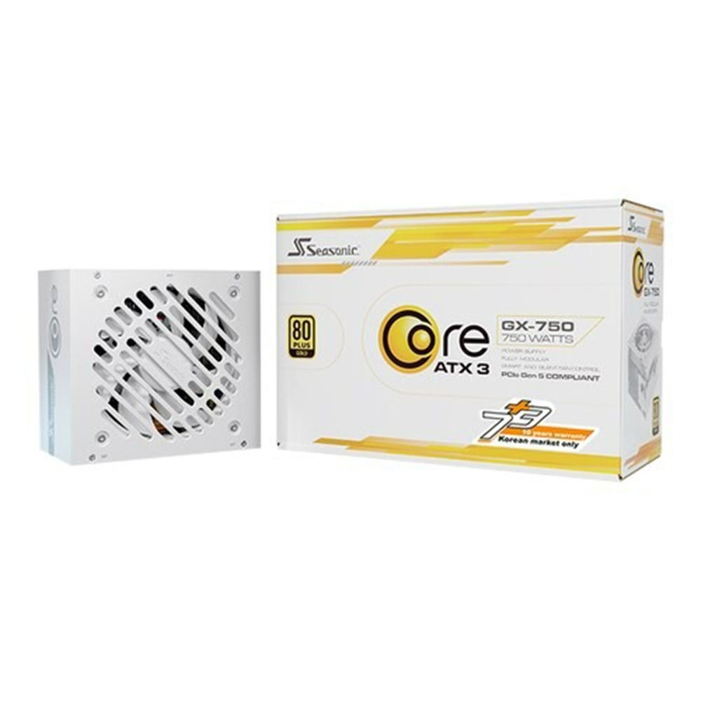 [오늘출발] 시소닉 HIT 시소닉 CORE V2 GX-750 GOLD 풀모듈러 ATX3.1 화이트 /파워서플라이/정품/오늘출발/안심포장