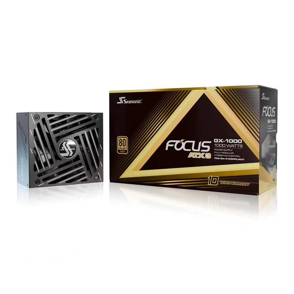[오늘출발] 시소닉 HIT 시소닉 NEW FOCUS V4 GX-1000 GOLD 풀모듈러 ATX3.1 /파워서플라이/정품/오늘출발/안심포장