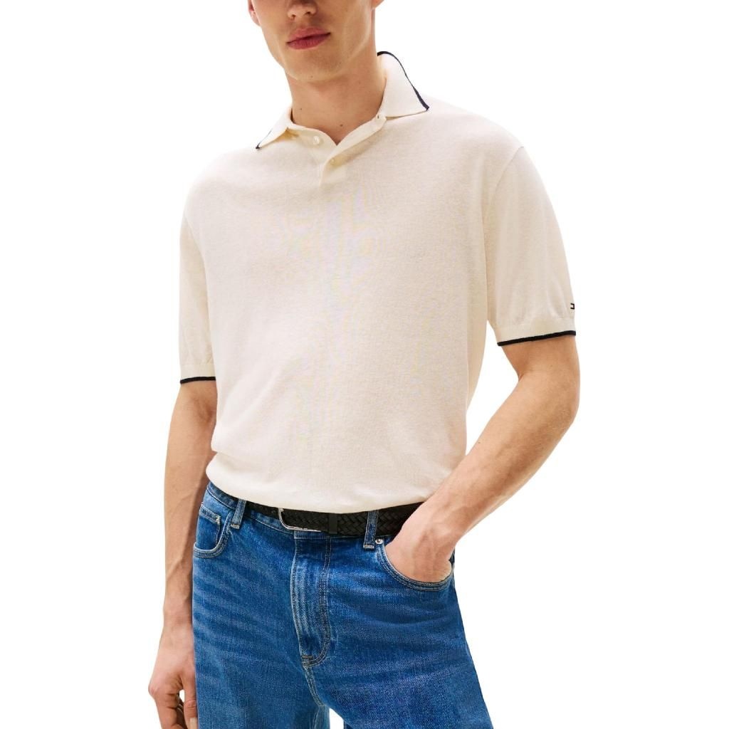 타미힐피거 [해외] 타미힐피거 25FW 타미힐피거 TENCEL LINEN 니트 MW0MW40539 MW0MW40539Z00 TP576223760