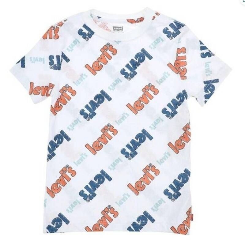리바이스 키즈 <매장정품> 리바이스 LEVIS 로고패턴티셔츠V232TS303 V232TS303P-IS 740768