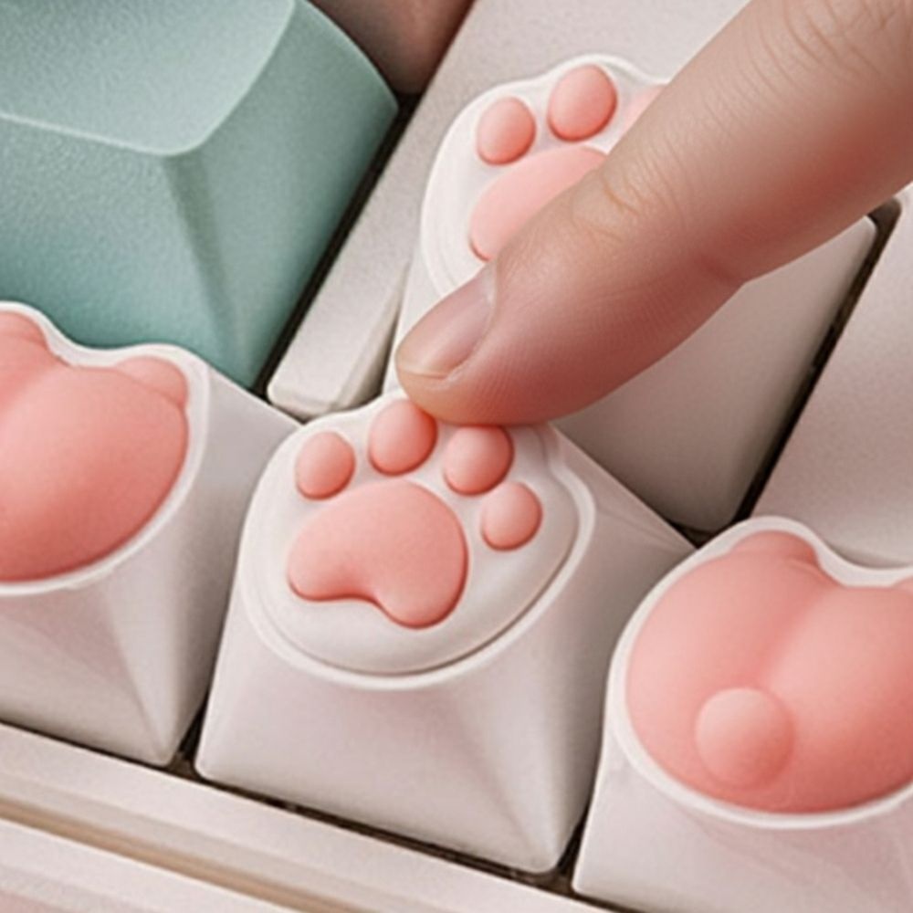 귀여운 발바닥키캡 키캡꾸미기 커스텀 키보드 포인트 게임