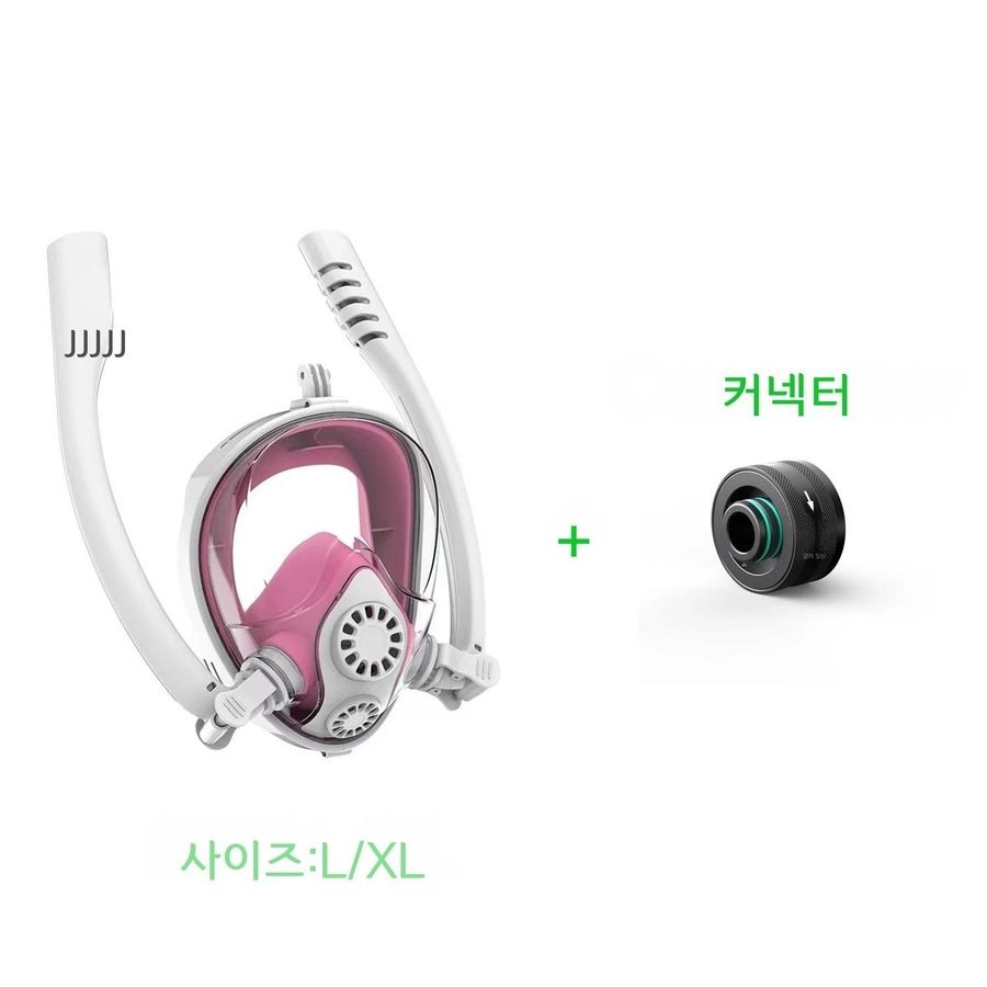 [해외] 스마코 풀페이스 스노클 마스크 다이빙 탱 크 호환