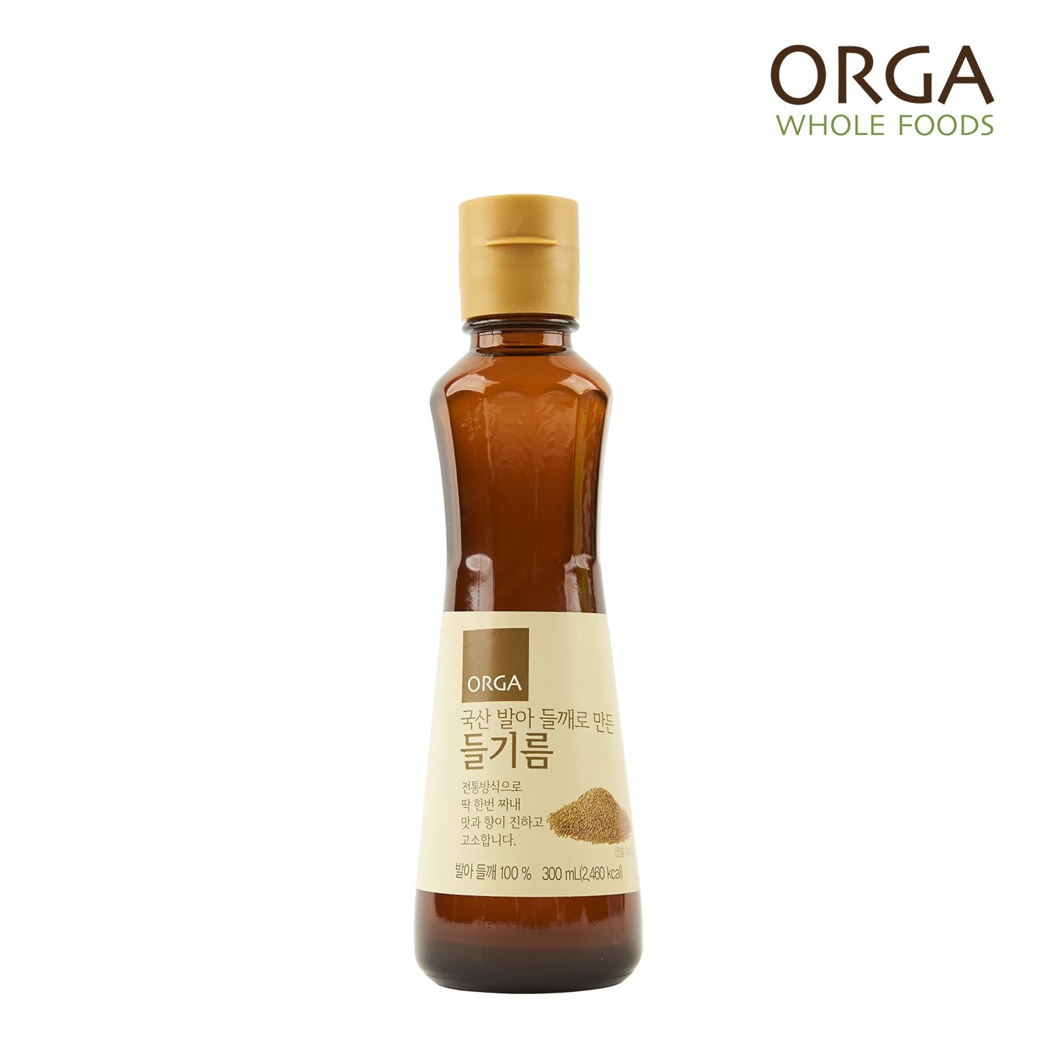 풀무원 [올가] ORGA 국산 발아 들깨로 만든 들기름(300ml)