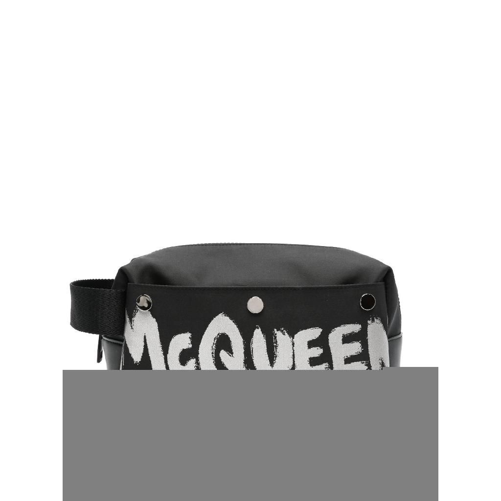 [해외] 26SS 알렉산더 맥퀸 블랙 fabric McQueen Graffiti beauty 케이스 7917731AAS31095 TP565568994