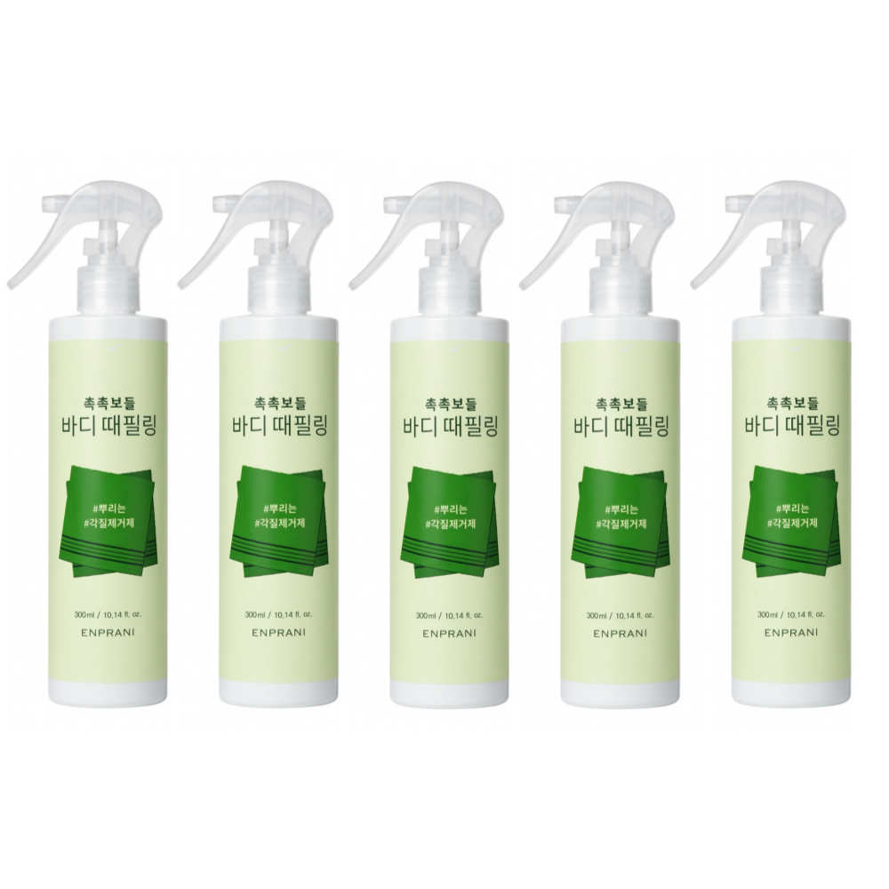 엔프라니 촉촉보들 바디 때필링 300ml 5개