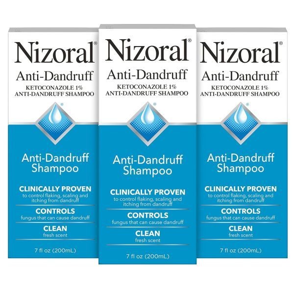 [해외] Nizoral 니죠랄 샴푸 안티 댄드러프 비듬샴푸 200ml 3개