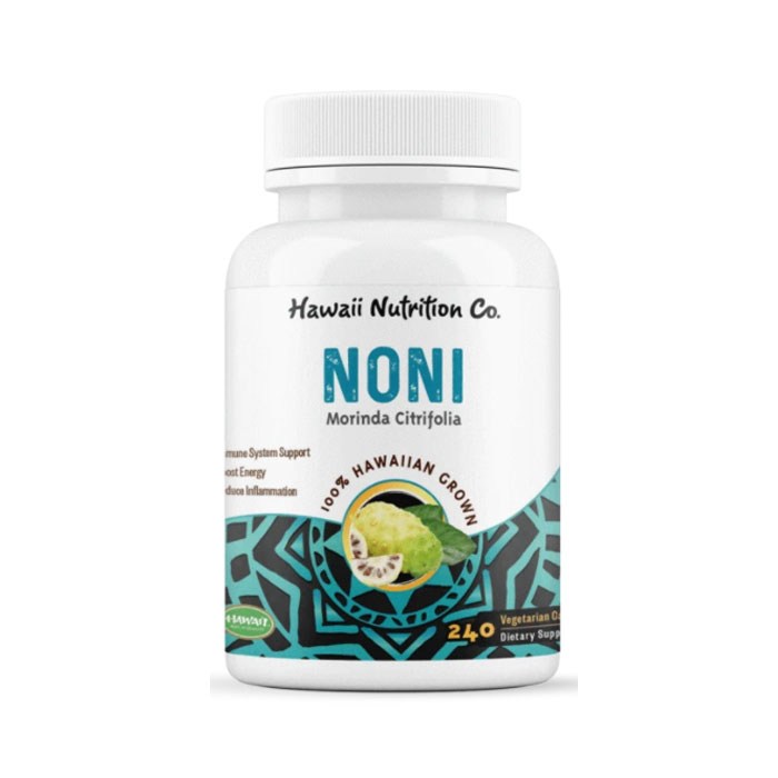 하와이안 뉴트리션 100% 하와이 노니 캡슐 500mg 240정