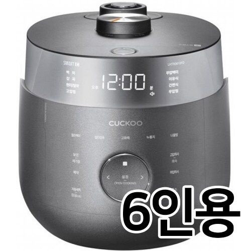 쿠쿠전자 트윈프레셔 마스터셰프 CRP-LHTR0610FD