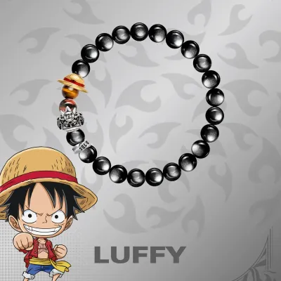 ONE PIECE モンキー・D・ルフィ ポートガス・D・エース サボ トニートニー・チョッパー トラファルガー·D·ワーテル·ロー ブレスレット 手首バンド男女共用ストリートファッションアクセサリーアニメグッズデイリー