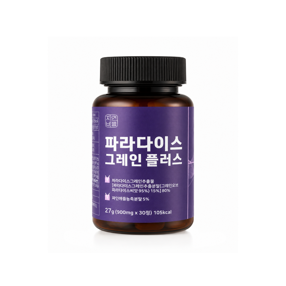 자연바름 20배농축 파라다이스 그레인 플러스 6파라돌 효능 30정 X 6개