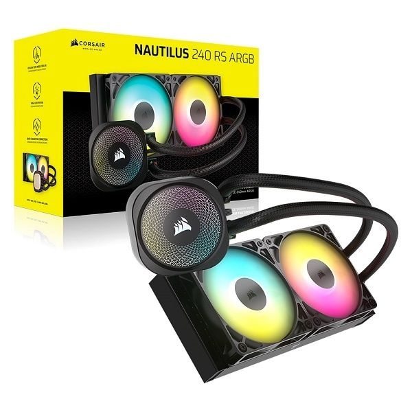 CORSAIR NAUTILUS 240 RS ARGB CPU쿨러 화이트 4046038