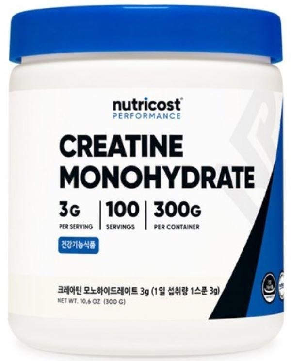 뉴트리코스트 정품 크레아틴 분말, 300g, 1개