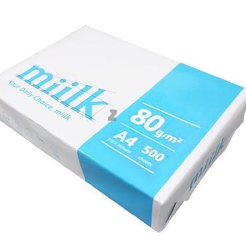(올핀)A4용지 밀크 프린터 복사 용지 80g 500매 1권