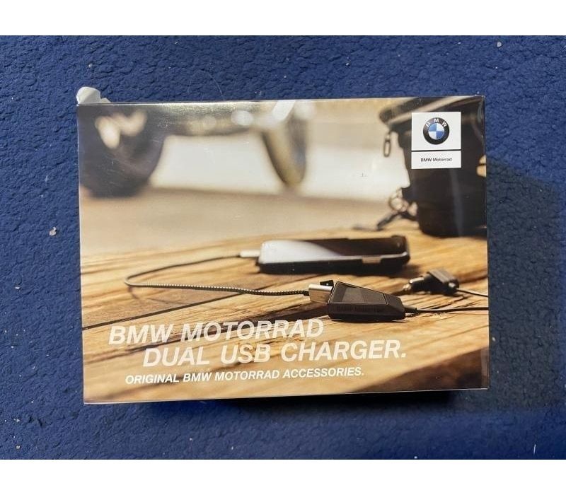 BMW 오리지널 오토바이 시거잭 충전기 듀얼포트 USB 휴대폰 충전 77522414855