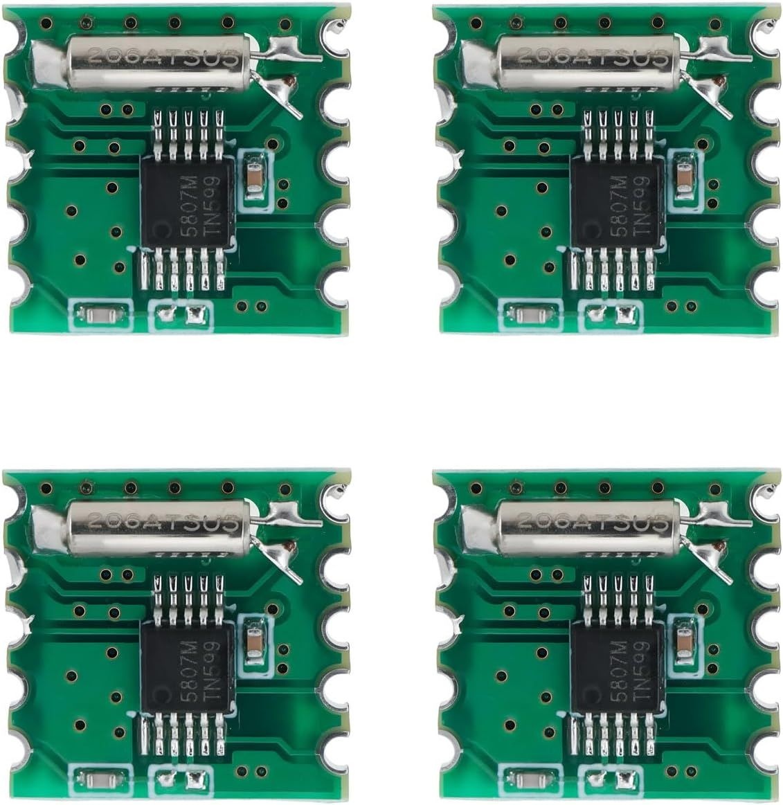 FM 오디오 76-108MHZ를 위한 디어 4X RDA5807M 스테레오 수신기 모듈, RRD-102V2.0 2.7V-5.5V I2C 인터페이스 만들기