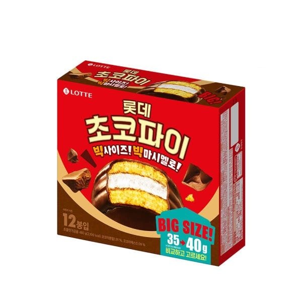 롯데 초코파이 480g 12개입