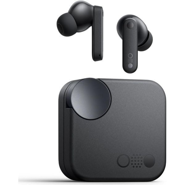 CMF BY NOTHING [해외] CMF BY Nothing 낫싱 버즈 무선 이어폰 42dB 액티브 노이즈 캔슬링 50mAh 배터리 35.5시간 재생 시간 IP54 방수 나이트 블랙