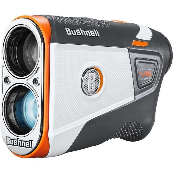 Bushnell [해외] 부쉬넬 Golf Tour V6 Shift 레이저 거리계 슬로프 보정 기능 1300야드 거리 플래그 잠금 진동 자석 카트 마운트 6배 확대