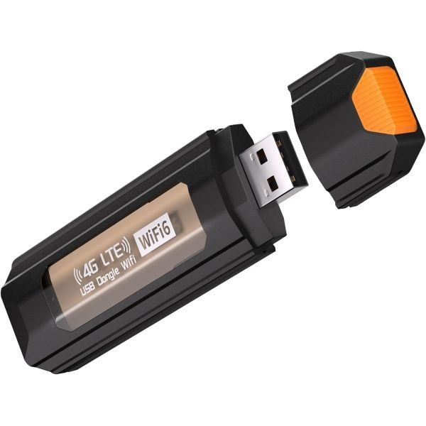 [해외] Joytutus 4G LTE 휴대용 WiFi 라우터 150Mbps USB 모뎀 언락 여행용 모바일 핫스팟 데스크톱 PC 노트북 TV 보조 배터리용 SIM
