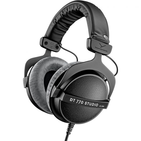 beyerdynamic [해외] beyerdynamic DT 770 Pro 스튜디오 헤드폰 - 오버이어 폐쇄형 녹음 및 모니터링을 위한 전문가용 디자인(80옴 회색) 219149