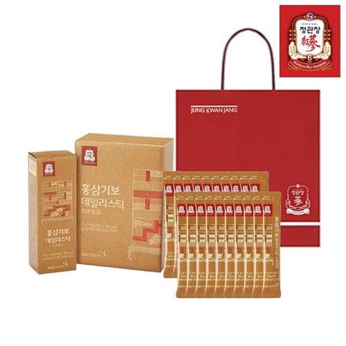 [정관장] 홍삼기보데일리스틱 10ml x 20포(쇼핑백포함)[유통기한 임박