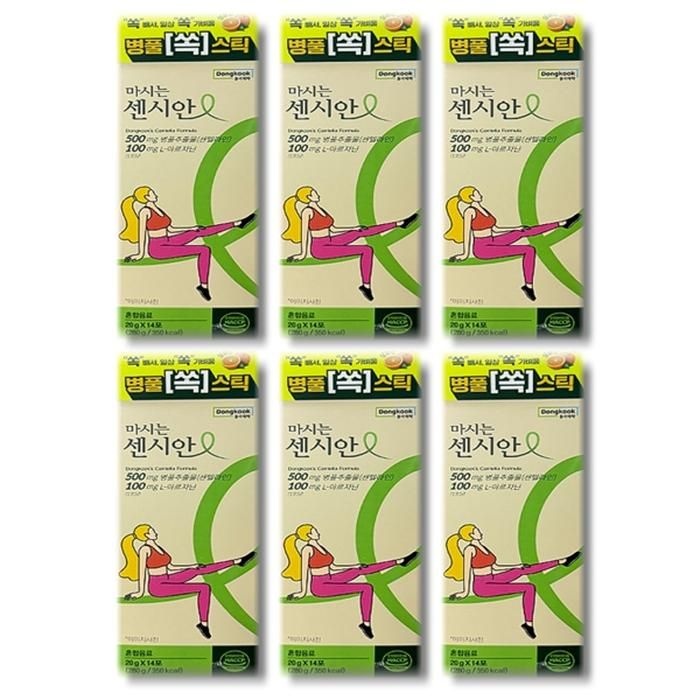 동국제약 마시는 센시안 20g x 14포 6박스